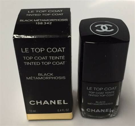 black metamorphosis chanel|Chanel Le Top Coat Tinted Top Coat .